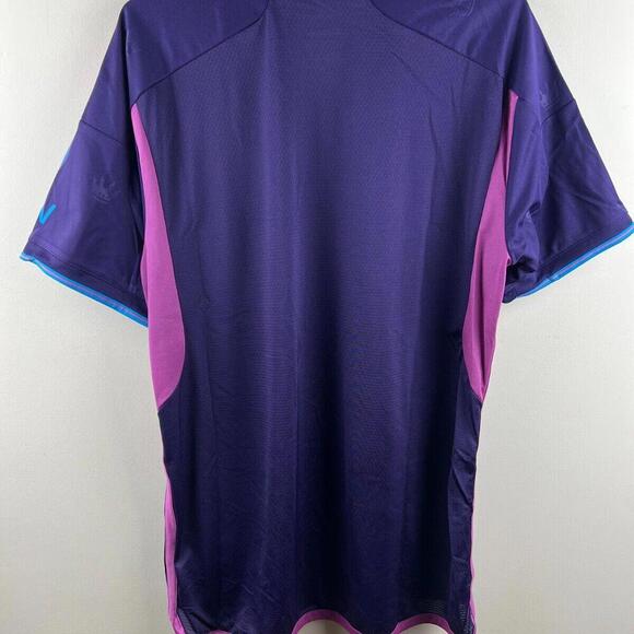 Charlotte FC 2024 Away Jersey Adidas Authentic Purple Size L Slim Fit MLS NWT - Picture 2 of 9